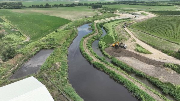 КРИВАЈА НАМЕРНО ЗАГАЂЕНА? Да ли је река код Србобрана затрована због кише или због фарме свиња