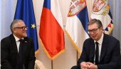 VUČIĆ SA ČEŠKIM AMBASADOROM: Uveren sam da će iz Srbije poneti najlepše uspomene