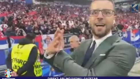 HITNA REAKCIJA UEFA! Evo šta će se desiti sa albanskim provokatorom, Srbija mu došla glave