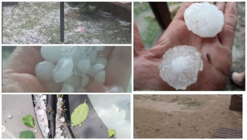 NEVREME TUTNJI SRBIJOM: Počeo i grad, moguće i superćelijske oluje  (FOTO/VIDEO)