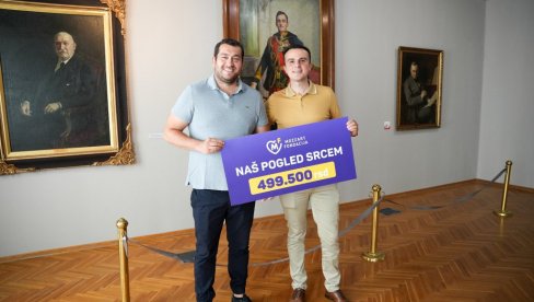 BEZ KULTURE NEMA USPEHA NI U SPORTU: Uroš Stevanović i Fondacija Mozzart u poseti Gradskom muzeju u Vršcu