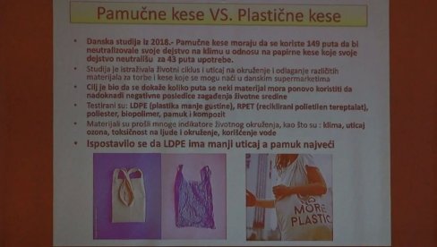 JEDNA PLATNENA KESA MENJA 149 PLASTIČNIH : U Gradskom muzeju u Subotici održana edukativna radionica