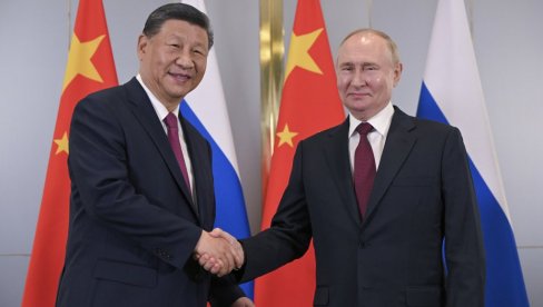 ИЗ РУСИЈЕ С ЉУБАВЉУ: Путин честитао Си Ђинпингу 72. рођендан