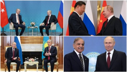 PUTIN ODRŽAO NIZ SASTANAKA U ASTANI: Evo o čemu je sve razgovarao sa partnerima (FOTO)