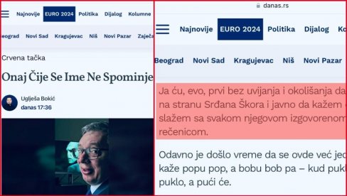 ОПОЗИЦИОНИ “ДАНАС” СА УДАРНОГ МЕСТА ПОРУЧУЈЕ: Да, Данила Вучића треба убити уранијумом у руднику! (ФОТО)