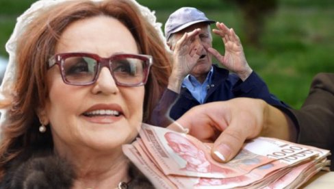 Ana Bekuta prima DVE penzije, a Saša Popović joj je obećao i TREĆU