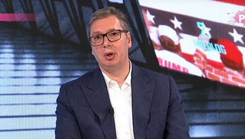 TRAMP ILI HARIS KO ĆE POBEDITI: Vučić -Neće biti velikih promena za nas