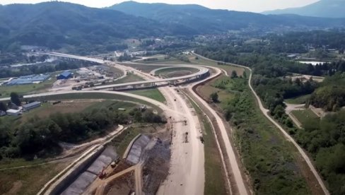 IZGRADNJA DEONICE AUTO-PUTA MILOŠ VELIKI, OD PAKOVRAĆA DO POŽEGE, UŠLA U ZAVRŠNU FAZU   Slede radovi i ka Crnoj Gori