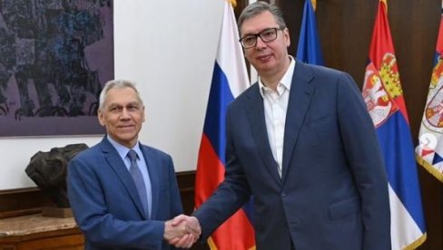 ZAHVALNOST NA DIPLOMATSKOJ PODRŠCI Vučić sa Harčenkom: Dogovoreno zajedničko obeležavanje 80. godišnjice oslobođenja Beograda