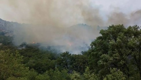 VATRA BUKTALA NA 10 LOKACIJA: Vatrogasci u Podgoriciu imaju posla preko glave