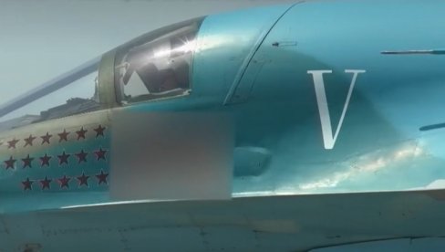 RUSKI AVION SU-34 U AKCIJI: Pogledajte kako pilot bombarduje metu (VIDEO)