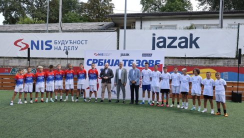 NIS TRADICIONALNO UZ SPORTSKI KAMP „SRBIJA TE ZOVE“  Događaj okupio decu sa Kosova i Metohije, regiona i dijaspore