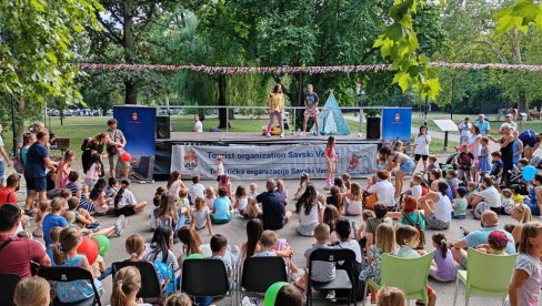 ZABAVA U SENCI PLATANA: U Topčiderskom parku Dečje letnje igre biće organizovane svakog vikenda do 1. septembra