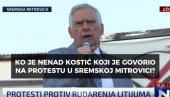 Регистровани сексуални напасник говорио на протесту у Сремској Митровици (ВИДЕО)