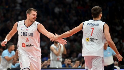 DRAGO MI JE SAMO... Bogdan Bogdanović nakon trijumfa Srbije nad Slovenijom