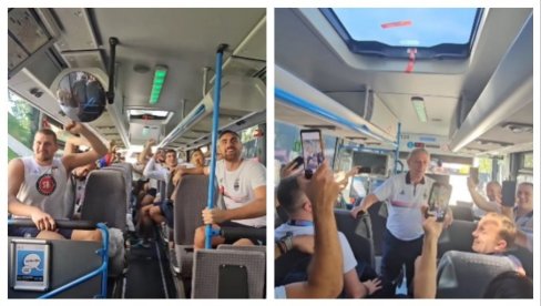 KOŠARKAŠI SRBIJE OPET ZAPEVALI! Godišnjicu olimpijske bronze i lude proslave obeležili - ovom pesmom (VIDEO)