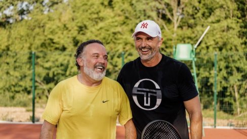 TENISKI MEČ: Bivši trener Novaka Đokovića izgubio od Tonija Cetinskog (FOTO)