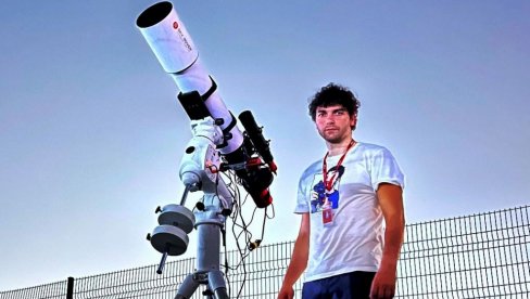 IZLOŽBA ASTROFOTOGRAFIJA „IZNAD NEBA“: U Paraćinu prva samostalna postavka Aleksandra Đorđevića