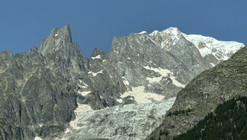 TOPE SE ALPI: Vrućine zahvatile i Monblan