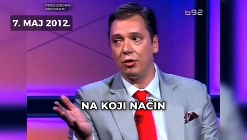 VUČIĆ JE I KAO OPOZICIONAR ČESTITAO PROTIVNICIMA: NJegov duel sa Đilasom iz 2012. najbolje objašnjava razliku dve politike (VIDEO)