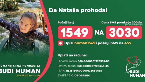 DA I NATAŠA PROHODA: Humanitarna vožnja brodićem za devojčicu iz Futoga obolelu od cerebralne paralize