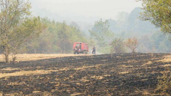 ЗА ДАН УГАШЕНО 159 ПОЖАРА: Дачић на Старој планини са ватроасцима