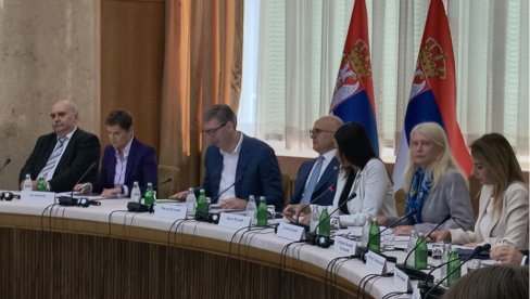 SASTANAK O PROJEKTU JADAR: Vučić sa naučnicima u Palati Srbija - Na osnovu vaših zaključaka donećemo svoje