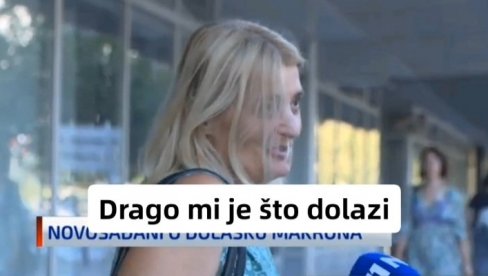 HLADAN TUŠ ZA ŠOLAKOVE MEDIJE: N1 htela da napljuje Makronovu posetu Novom Sadu, a građani poručili - Drago nam je, dobrodošao! (FOTO/VIDEO)