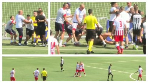 ZVEZDA RAZBILA PARTIZAN, ALI... Večiti derbi u Omladinskoj ligi Srbije obeležio haos uz teren i na terenu (VIDEO)