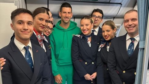 KAKVO IZNENAĐENJE ZA ĐOKOVIĆA! Ovim avionom je Novak leteo iz NJujorka