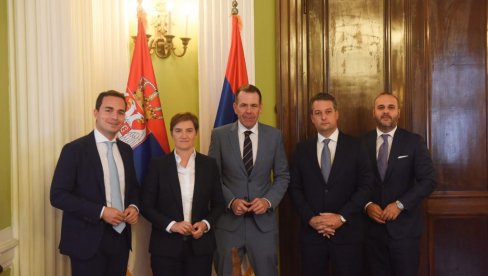 BRNABIĆ NA SASTANKU SA FPO: Delegacija izrazila je želju za produbljivanjem saradnje sa Srbijom (FOTO)