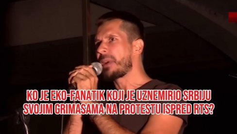 ФАНАТИК: Југословен, комуниста, обожавалац Тита - Ко је вођа опозиционих протеста чије су гримасе шокирале Србију