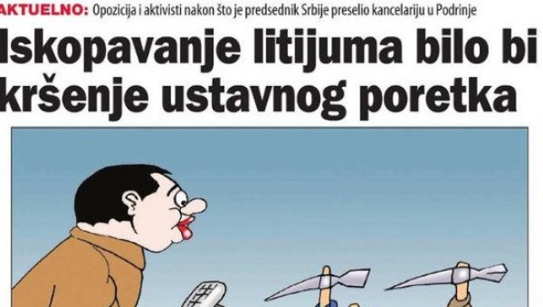 НЕМОЈТЕ ДА ПОТЦЕЊУЈЕТЕ ОВАЈ НАРОД: Ана Брнабић о срамној насловној страни Шолакових медија (ФОТО)