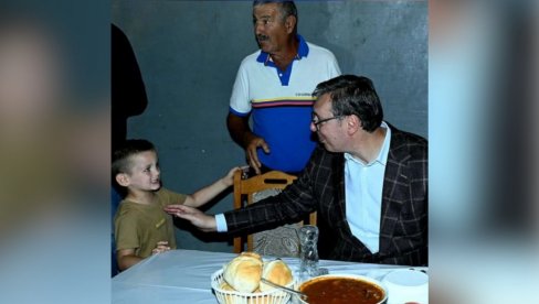 ČIKA ALEKSANDRE, NAPRAVI MI PUT PA DA SE ŽENIM: Predsednik Vučić objavio emotivnu poruku mališana iz Gornje Male (FOTO)