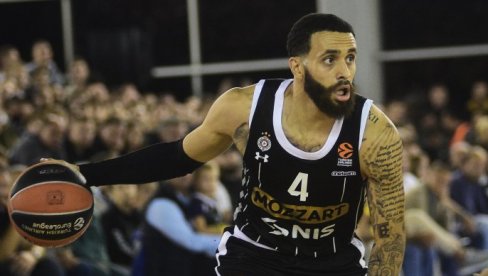 DOMINANTNO! Košarkaš Partizana Dvejn Vašington proglašen je za najkorisnijeg igrača (MVP) 11. kola ABA lige