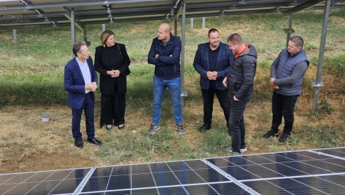 PRVA SOLARNA ELEKTRANA U UGLJEVIKU: Đokići pre svih