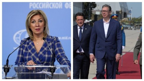 RUSIJA PODRŽAVA VUČIĆEVU INICIJATIVU ZA KIM: Zaharova poslala jasnu poruku