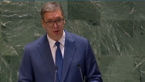 VUČIĆ NA ZASEDANJU GENERALNE SKUPŠTINE UJEDINJENIH NACIJA: Obraća se u sredu