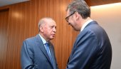 VUČIĆ I ERDONAG O BILATERALNIM ODNOSIMA DVE ZEMLJE: Na stolu zajednički projekti i poseta turskog predsednika Srbiji