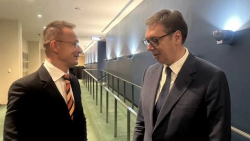 VUČIĆ SA SIJARTOM U NJUJORKU: I ovaj susret potvrdio bratske odnose između naših naroda (FOTO)