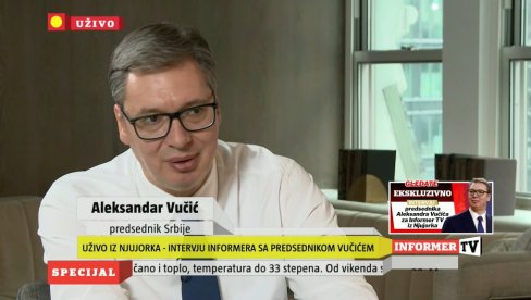 VUČIĆ IZ NJUJORKA: U svemu se vide trostruko bolji rezultati nego ranije