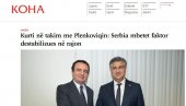 ŠIPTARSKO-USTAŠKA KAMPANJA PROTIV SRBIJE I VUČIĆA: Naša zemlja glavna tema sastanka Kurtija i Plenkovića (FOTO)