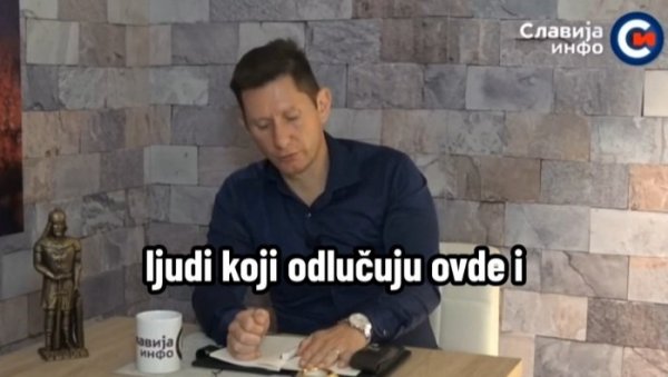 ИДЕОЛОГ ОПОЗИЦИЈЕ ДИКИЋ ТРАЖИ ОД СТРАНАЦА: Доведите нас на власт, даћемо вам Косово, али нас пустите да погасимо медије у Србији! (ВИДЕО)