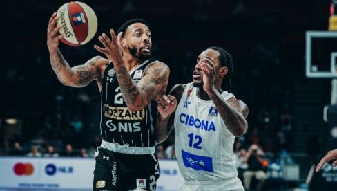 PARTIZAN UBEDLJIV U ABA LIGI: Crno-beli razbili Cibonu i spremni idu u Madrid