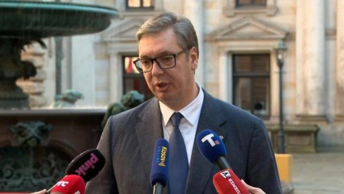 VUČIĆ SE OBRATIO IZ HAMBURGA: Predsednik o važnom sastanku sa Olafom Šolcom (VIDEO)