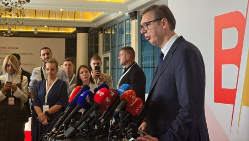 VUČIĆ SE OBRATIO IZ TIVTA: Predsednik na samitu Procesa Brdo-Brioni (VIDEO)