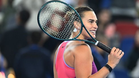 A ZA JUBILARNI VTA MEČ... Arina Sabalenka je danas uradila ovo na Završnom turniru u Rijadu