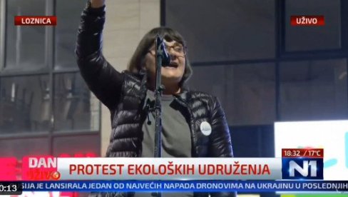 ПОРУКА СА ПРОТЕСТА ПРОТИВ РУДНИКА ЛИТИЈУМА: Не желимо пруге, не желимо путеве, не желимо интернет (ВИДЕО)