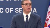 DOMAĆIN PREDSEDNIK VUČIĆ: Kralj Esvatinija Msvati Treći u poseti Srbiji -  Obraća se predsednik (VIDEO)