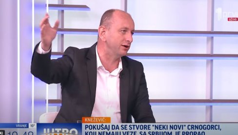 MILAN KNEŽEVIĆ O REZULTATIMA POPISA: Crna Gora, kao nezavisna država, ne može da opstane na antisrpskom narativu